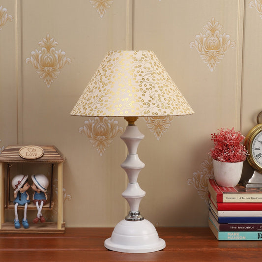 Classic Designer Night Lamp  (41 cm, Gold)